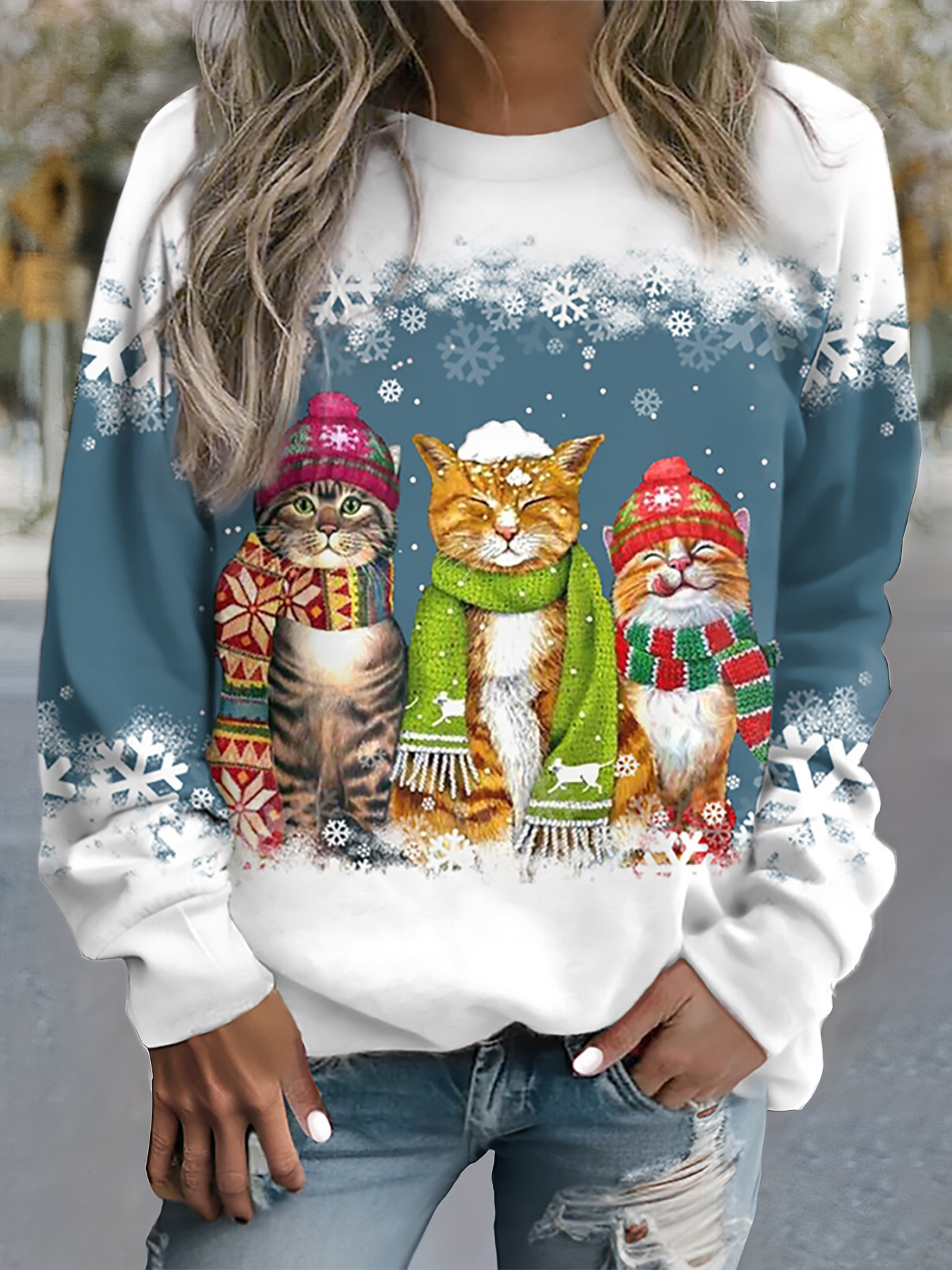 Danika Frosty Sweater