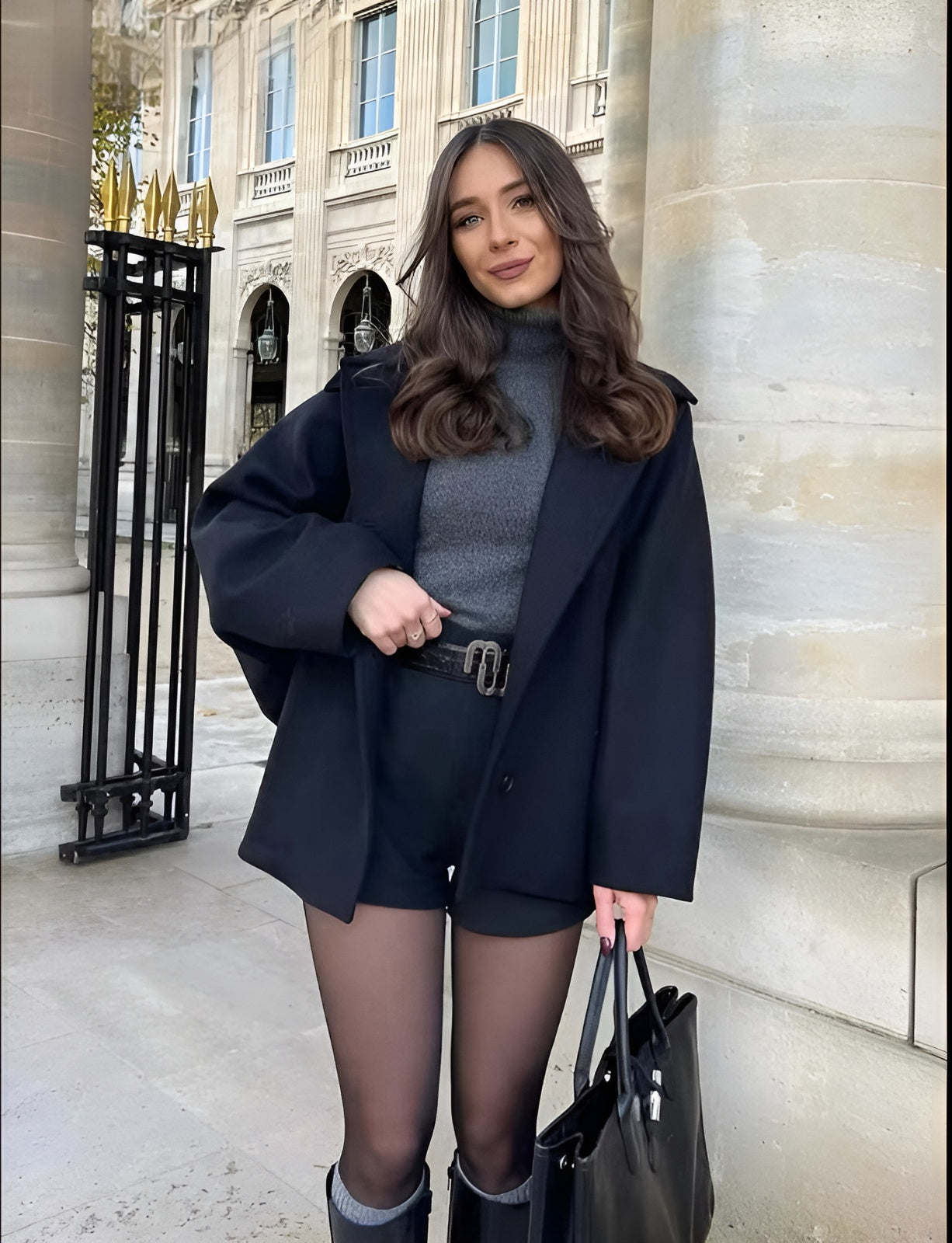 Freya Oversized Wool Coat