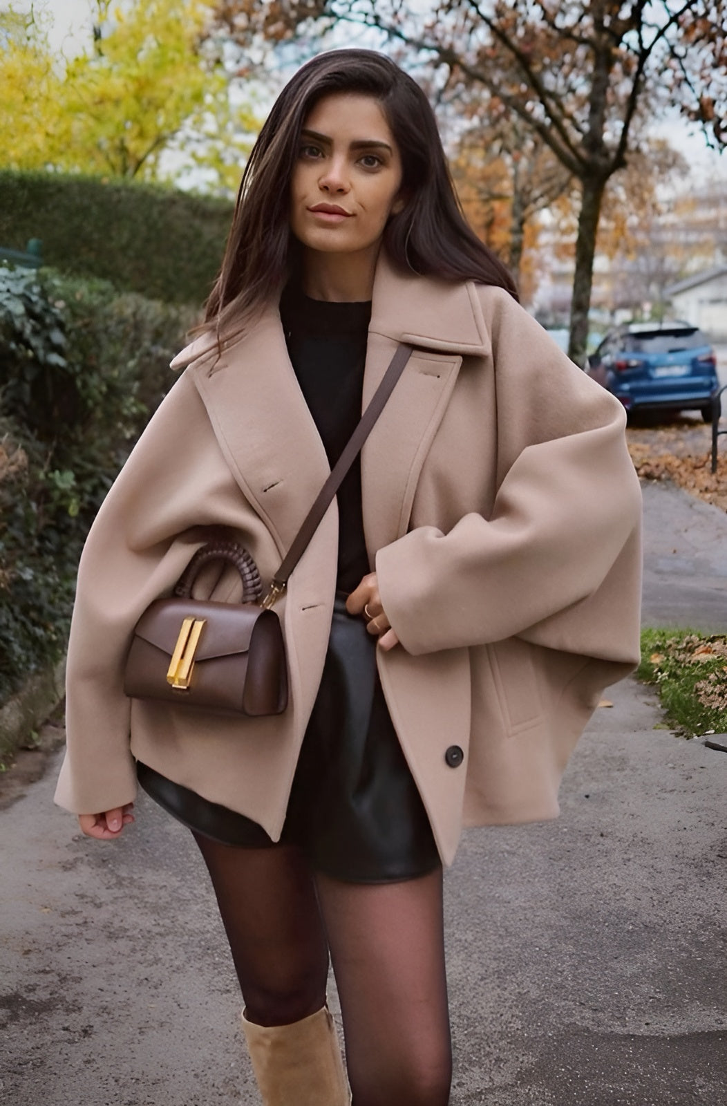 Freya Oversized Wool Coat