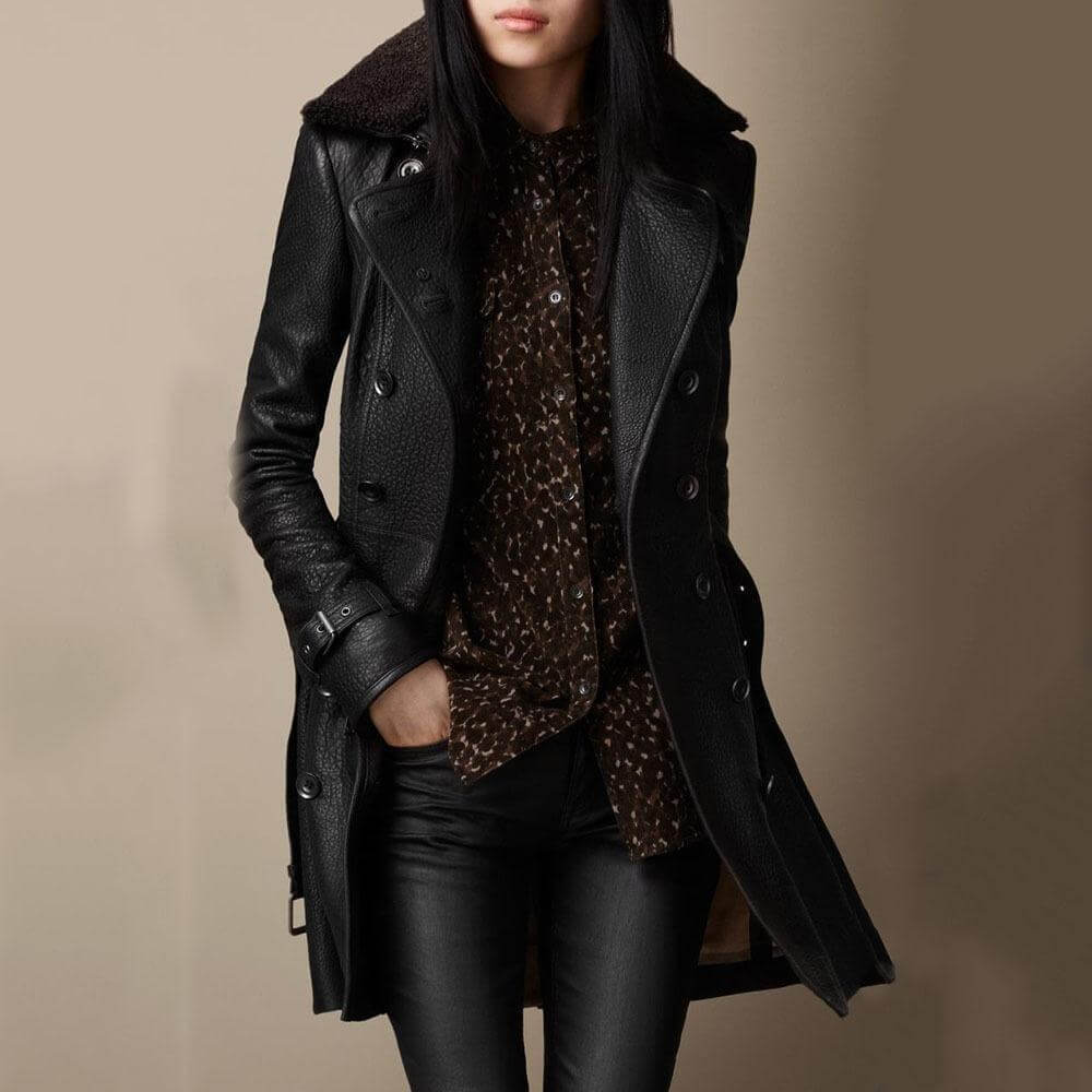 Danishka Leather Coat