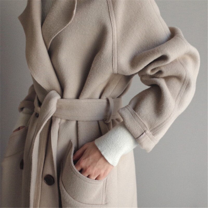 Lyrana Wool Trench