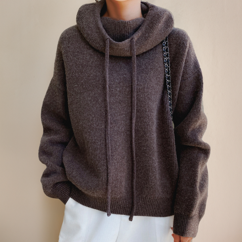 Handa Knitted Hoodie