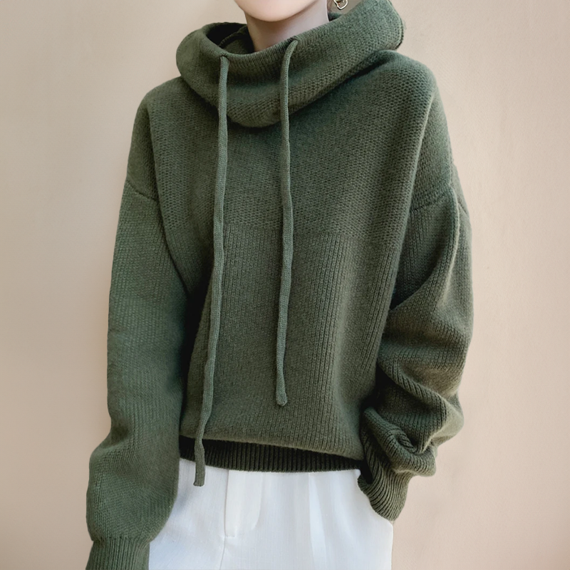 Handa Knitted Hoodie