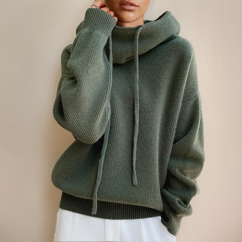 Handa Knitted Hoodie